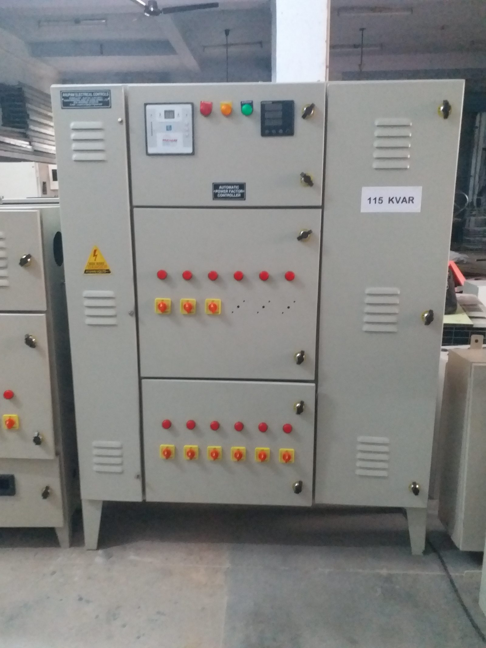 Power Factor Control Panel Anupam Electrical Controls
